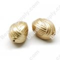 Gold Plating Beads 12x20mm