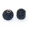 Indonesia Jewelry Beads, 15x17mm,hematite handmade beads,sold of 20 pcs