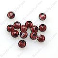 Miracle Beads Round 6mm , Coffee