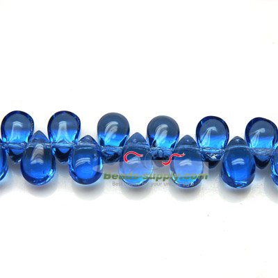 Glass Beads Pearl Shape 6x9 mm - Click Image to Close