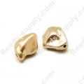 Gold Plating Beads 18x18mm