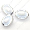 Miracle Beads Oval/Rice 14*19mm , Silver