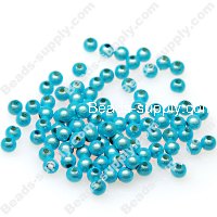 Miracle Beads Round 4mm , Aquamarine