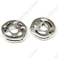 Antique Silver Plated CCB 30mm*29mm*5mm