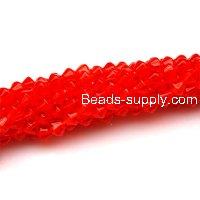 Glass Beads Bicone 4mm B-grade