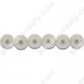 Shell Beads 4 mm Round