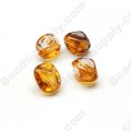 Amber color Beads 10x12mm