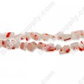 Millefiori Glass Multi-Flower Chips Beads