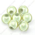 Miracle Beads Round 8mm , Lt Green