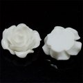 Resin Flower Cabochon, layered, white ,more colors for choice, 10mm, Sold by 200 pieces