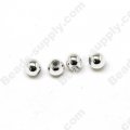 Silver Coated Round Beads 10mm