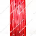 Beading wire,Tigertail,nylon-coated stainless steel,25 gauges,red