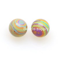 Beads,8mm Malachite Round Beads,rainbow color ,sold of 10 strands