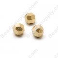 Gold Plating Faceted Beads 10mm