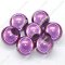 Miracle Beads Round 8mm , Lt Amethyst