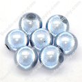 Miracle Beads Round 8mm , Lt Blue