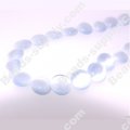 Cats Eye Coins Beads 10mm