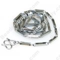 Linked Chain Necklace , 43 cms