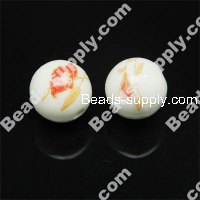 Porcelain Round Beads 14mm