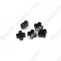 black agate(natural),8X8mm Cross beads