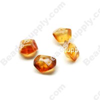 Amber color Beads 7x12mm
