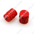 Lacquer carving Beads ,10*13mm Tube