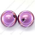 Miracle Beads Round 18mm , Lt Amethyst