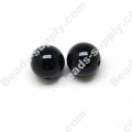 black agate(natural), 12mm Round beads